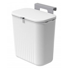HOME USE κάδος απορριμμάτων 9lt 26x16x29cm λευκός HUH-0151